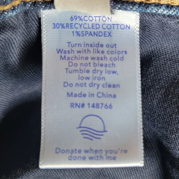 Oliver Logan Jeans Women 27 Medium Wash Vintage Button Fly Stretch Denim Pants - Picture 9 of 9